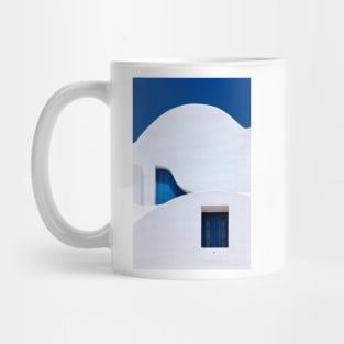 Different wavelengths - Santorini island Mug